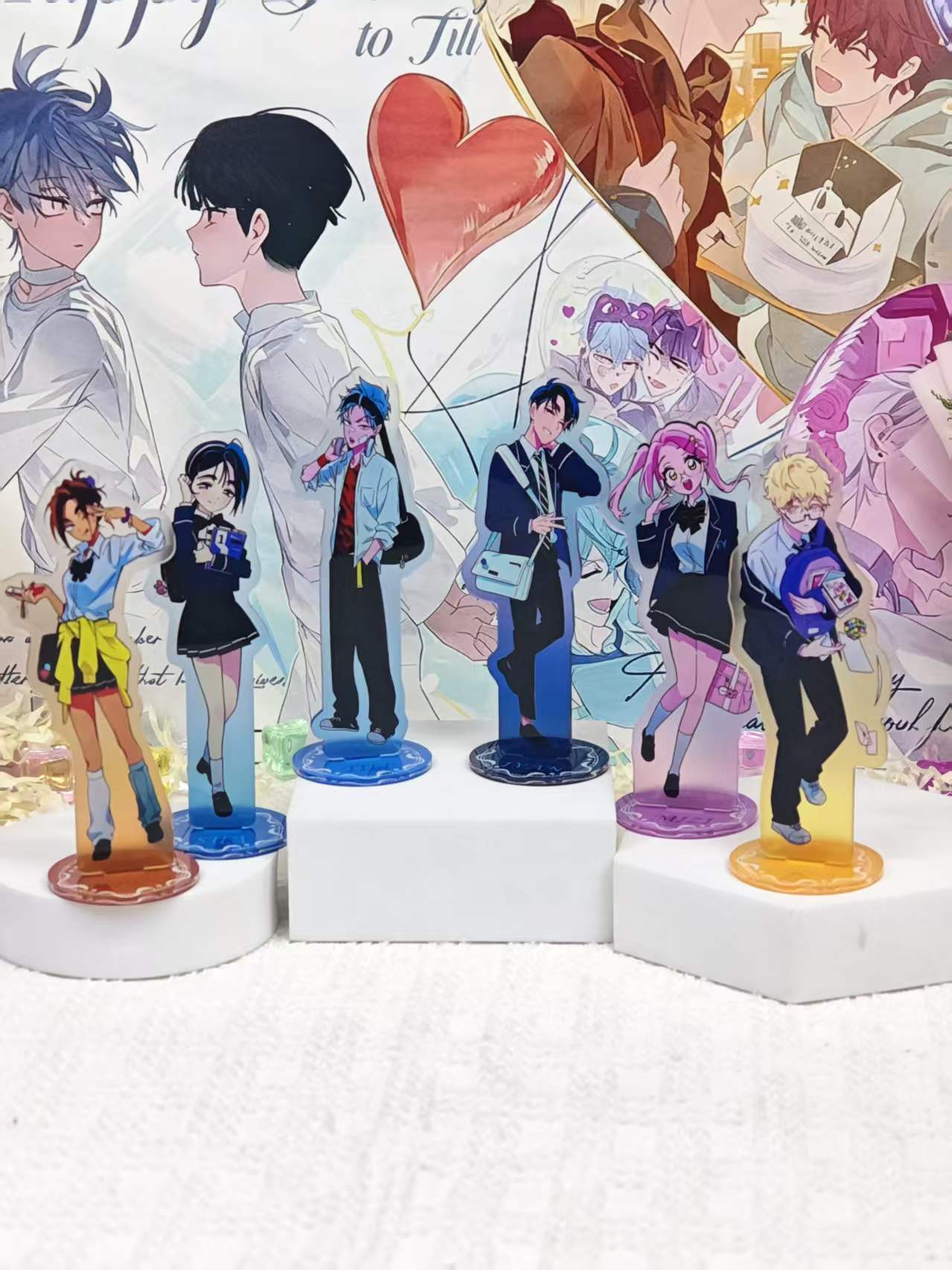 Anime Merchandise Collection - مجموعة حوامل أكريليك 
