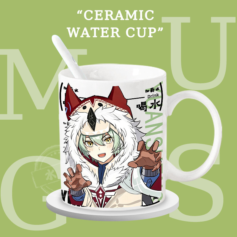 كوب سيراميك لطيف بتصميم شخصيات - مراجعة Anime Merchandise Mugs وسعره
