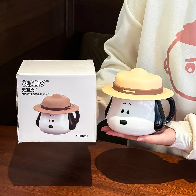 كوب سيراميك بتصميم قبعة سنوبي  - مراجعة Anime Merchandise Mugs وسعره